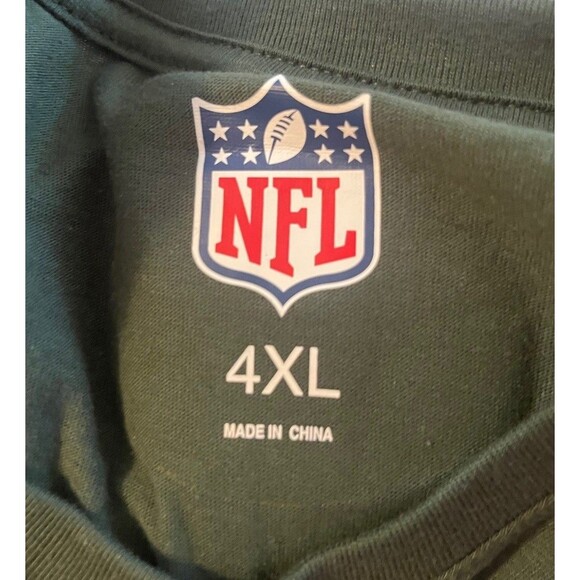 Vintage NFL Champion Helmet Green Bay Graphic Packers T-Shirt Men’s Size 4XL NWT - Picture 8 of 10